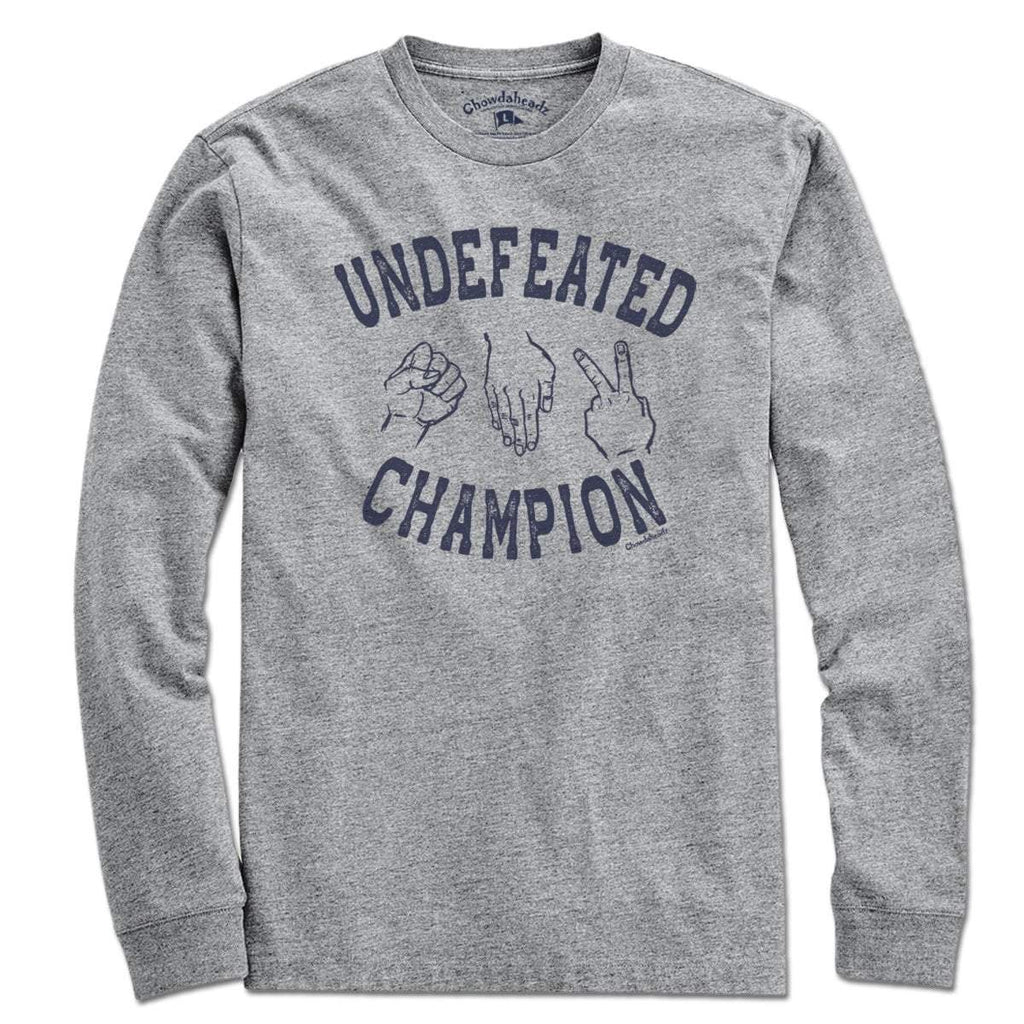 Undefeated Rock Paper Scissors Champion T-Shirt product image 3
