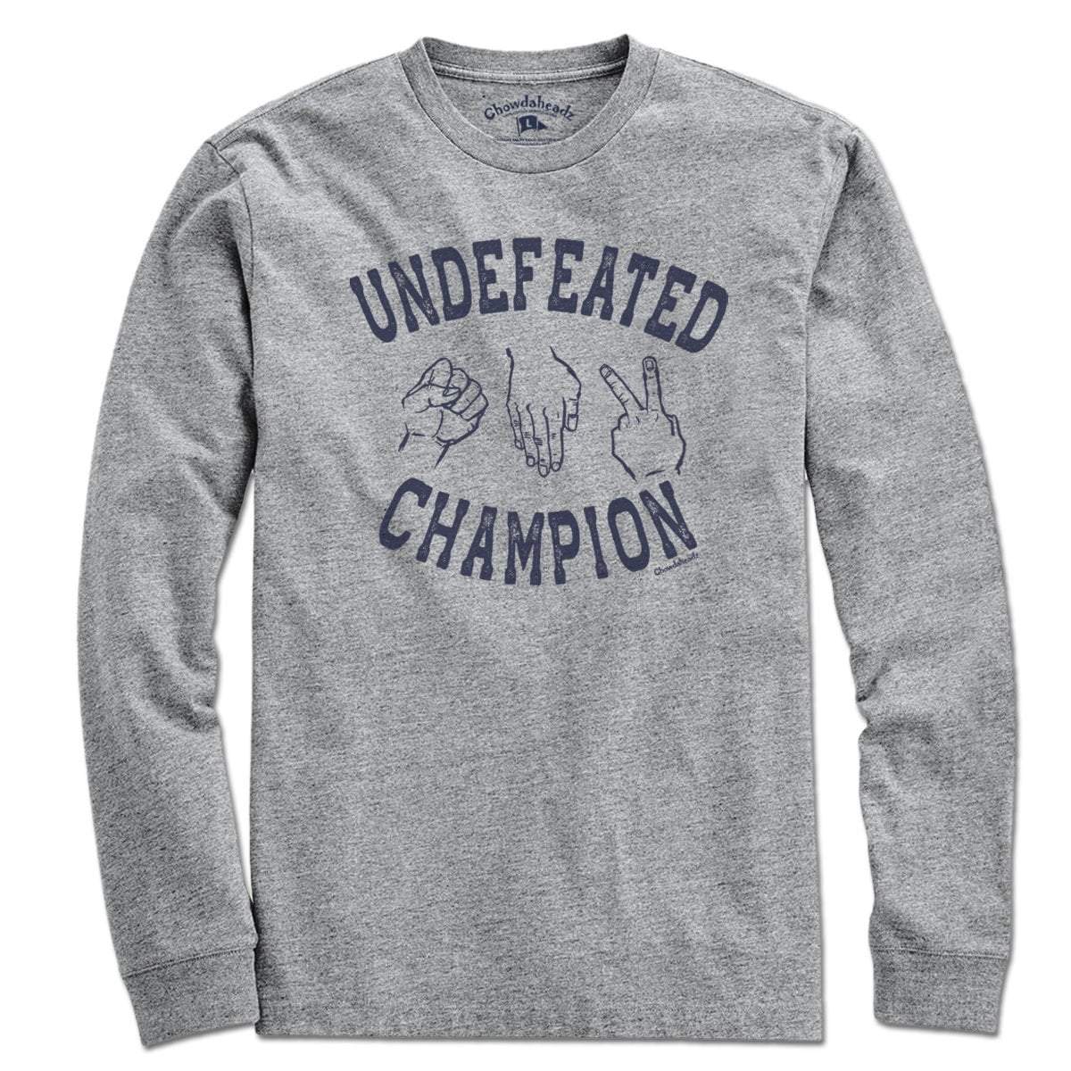 Undefeated Rock Paper Scissors Champion T-Shirt product image 3