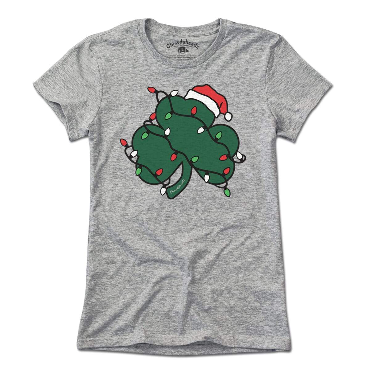 Shamrock Holiday Lights T-Shirt product image 4