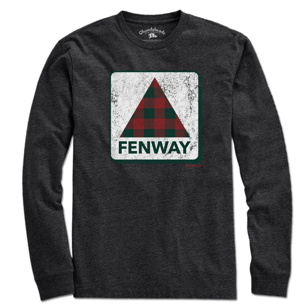 Holiday Plaid Fenway Sign T-Shirt product image 3
