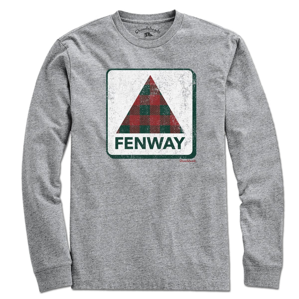 Holiday Plaid Fenway Sign T-Shirt product image 7