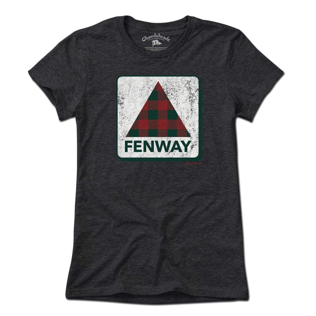 Holiday Plaid Fenway Sign T-Shirt product image 4