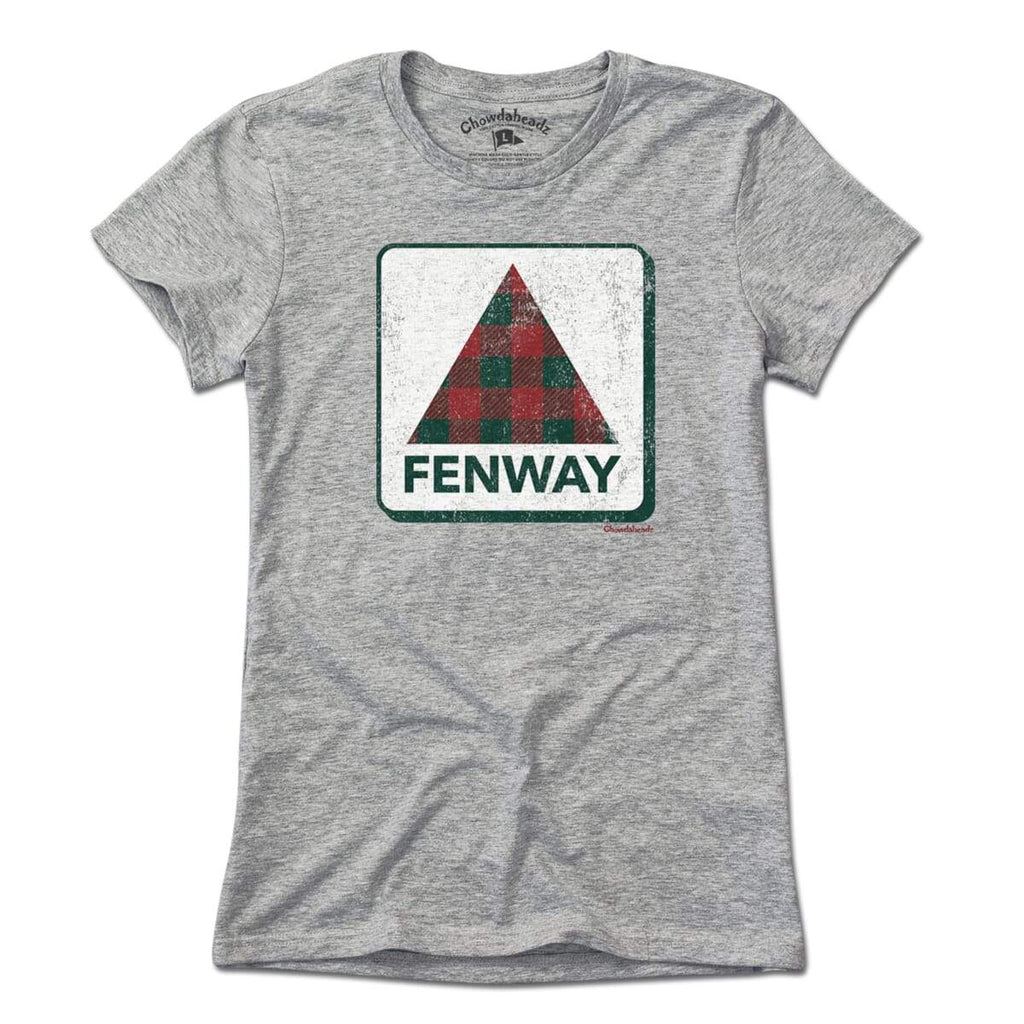 Holiday Plaid Fenway Sign T-Shirt product image 8