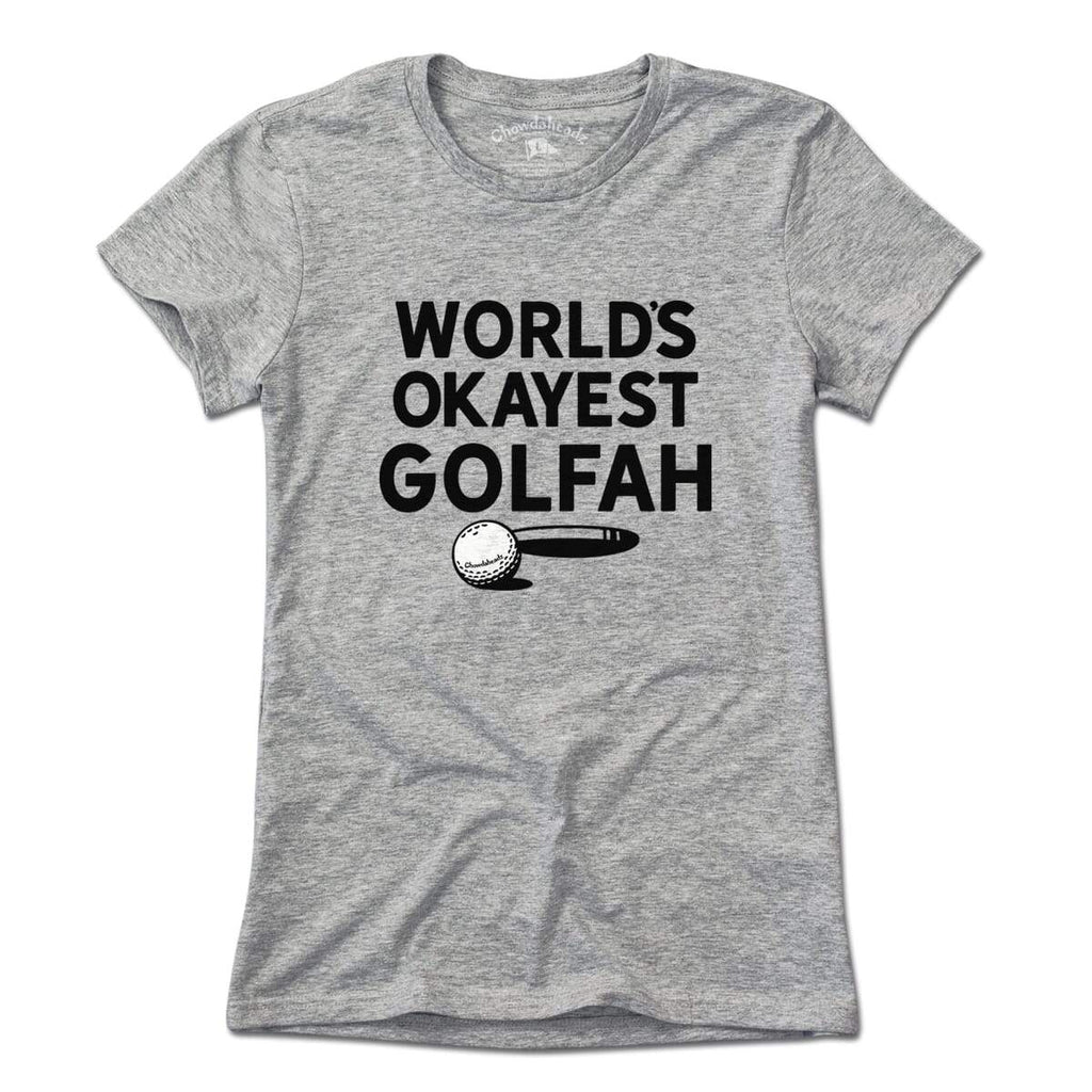 World's Okayest Golfah T-Shirt product image 4