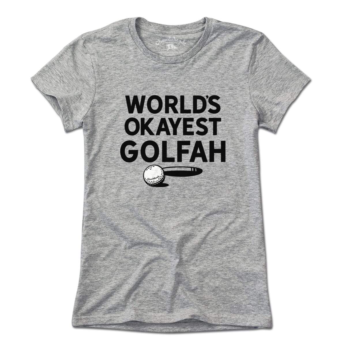 World's Okayest Golfah T-Shirt product image 4