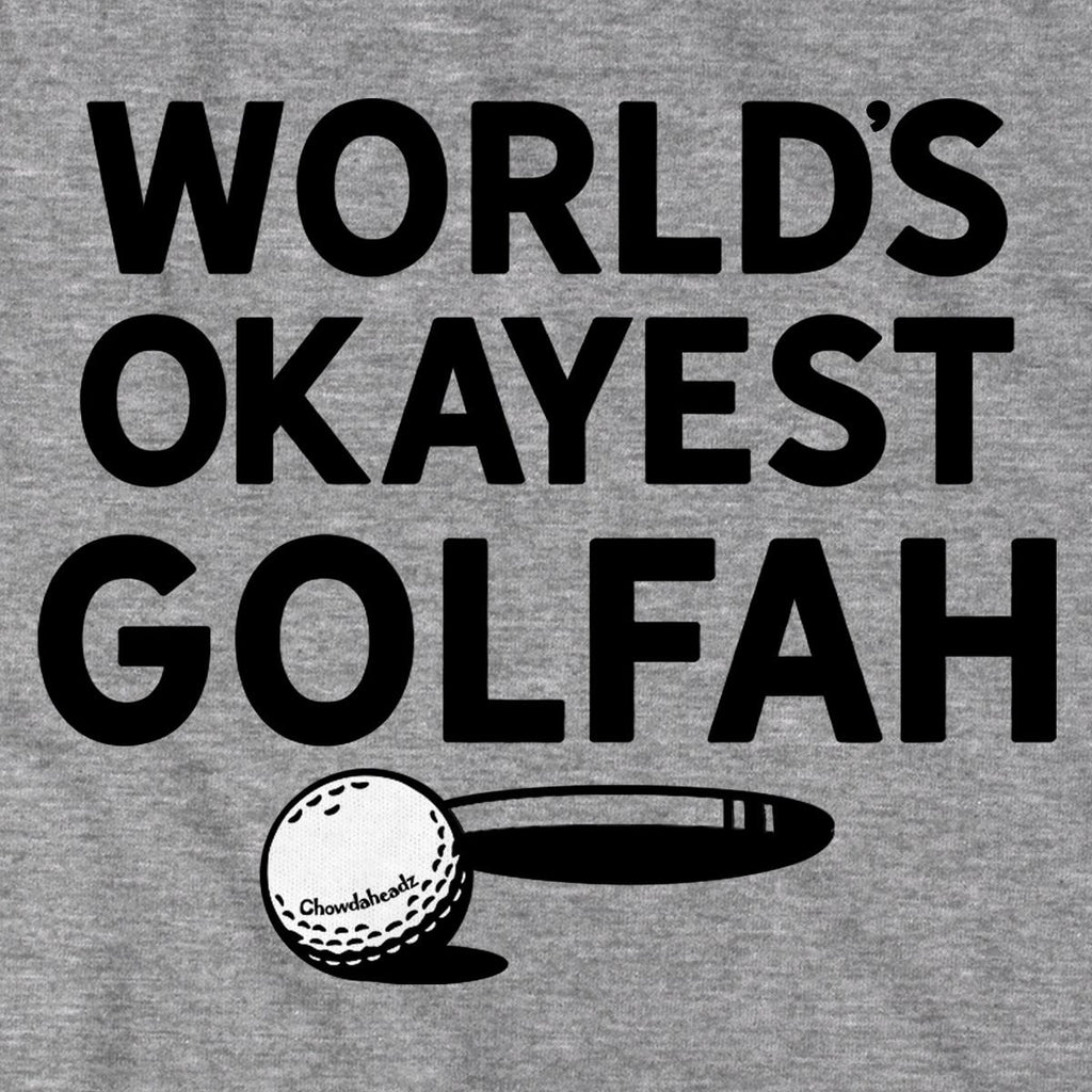 World's Okayest Golfah T-Shirt product image 2