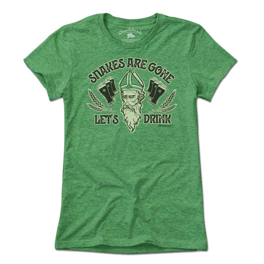 Snakes Are Gone Let's Drink T-Shirt product image 3