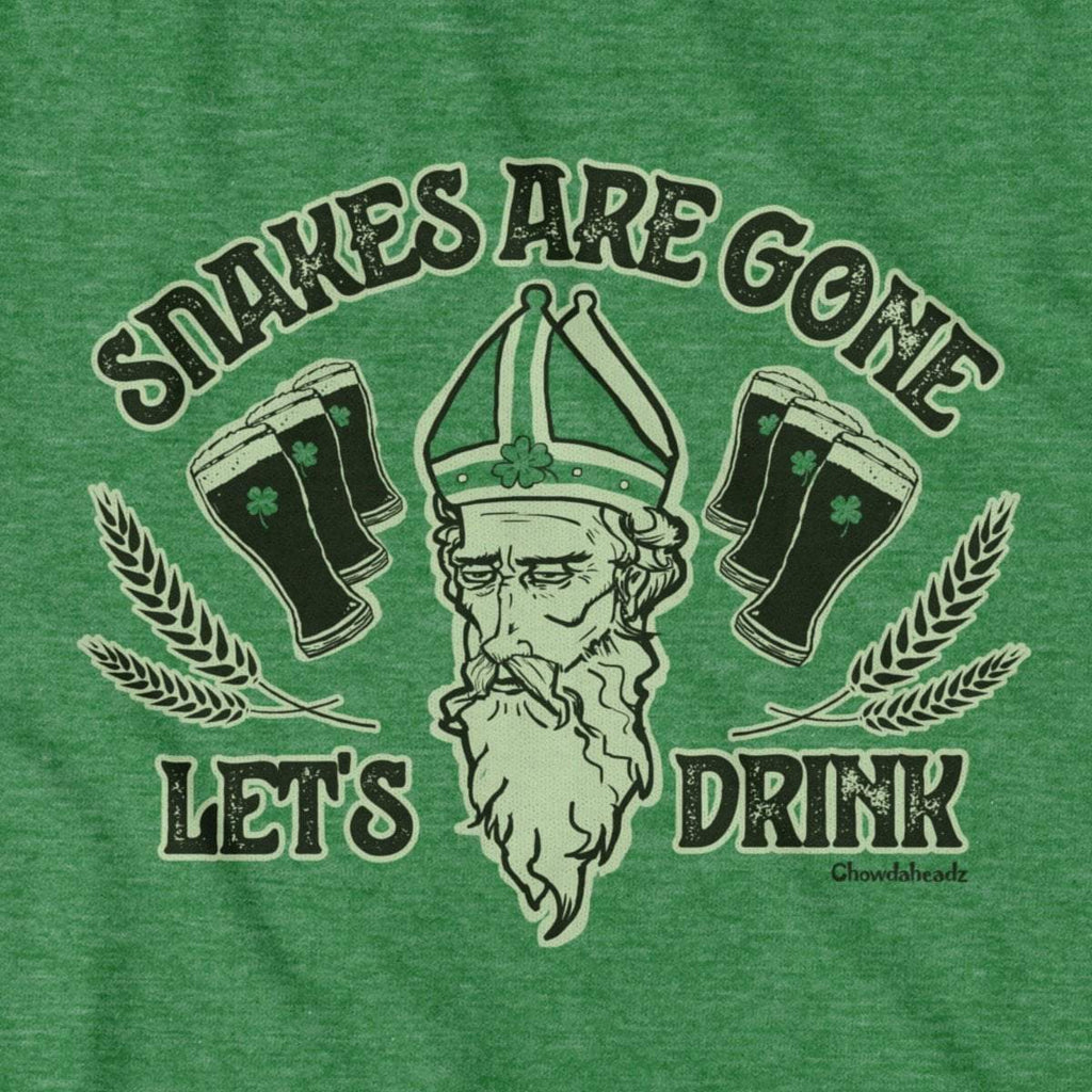 Snakes Are Gone Let's Drink T-Shirt product image 2
