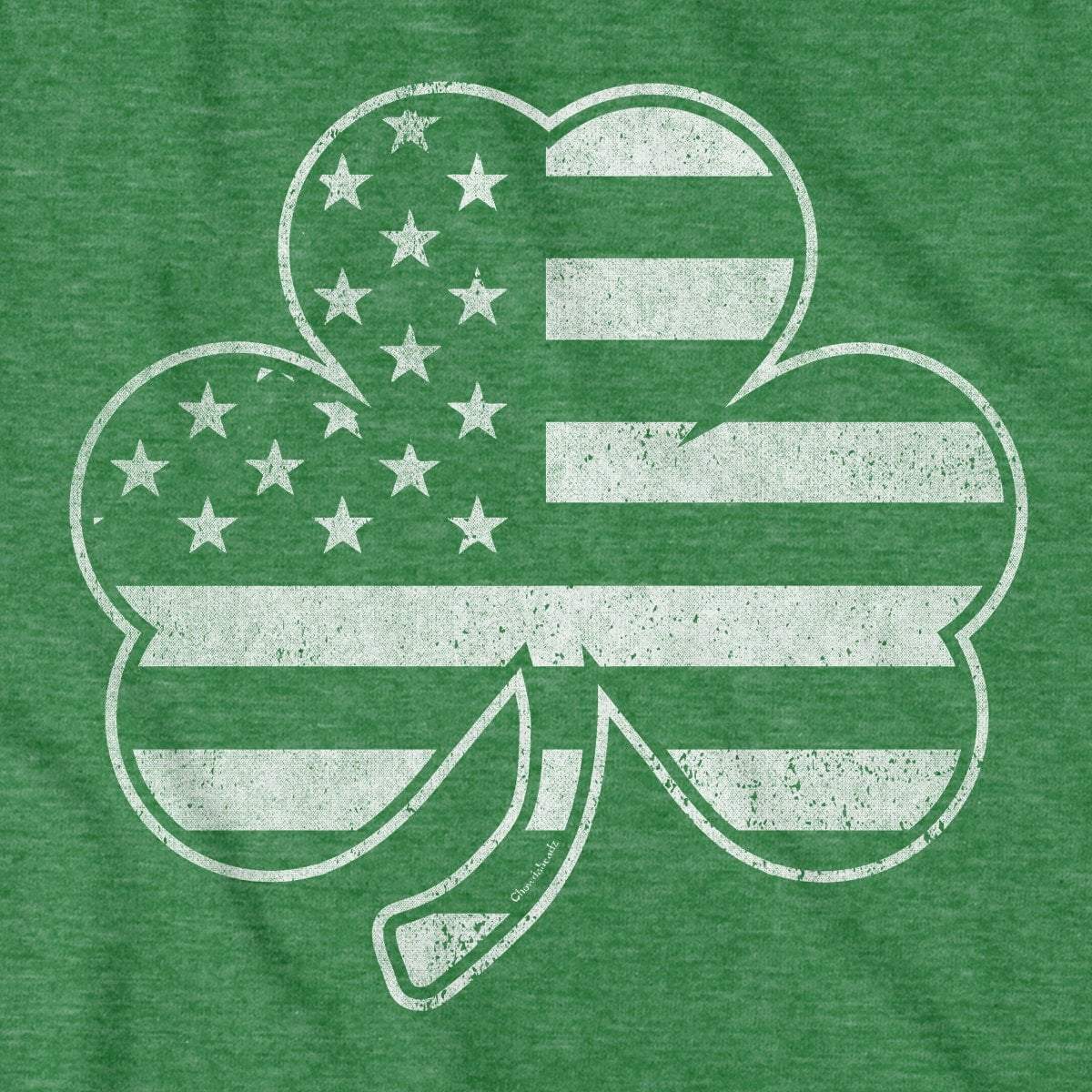 Shamrock Stars & Stripes Tonal T-Shirt product image 2