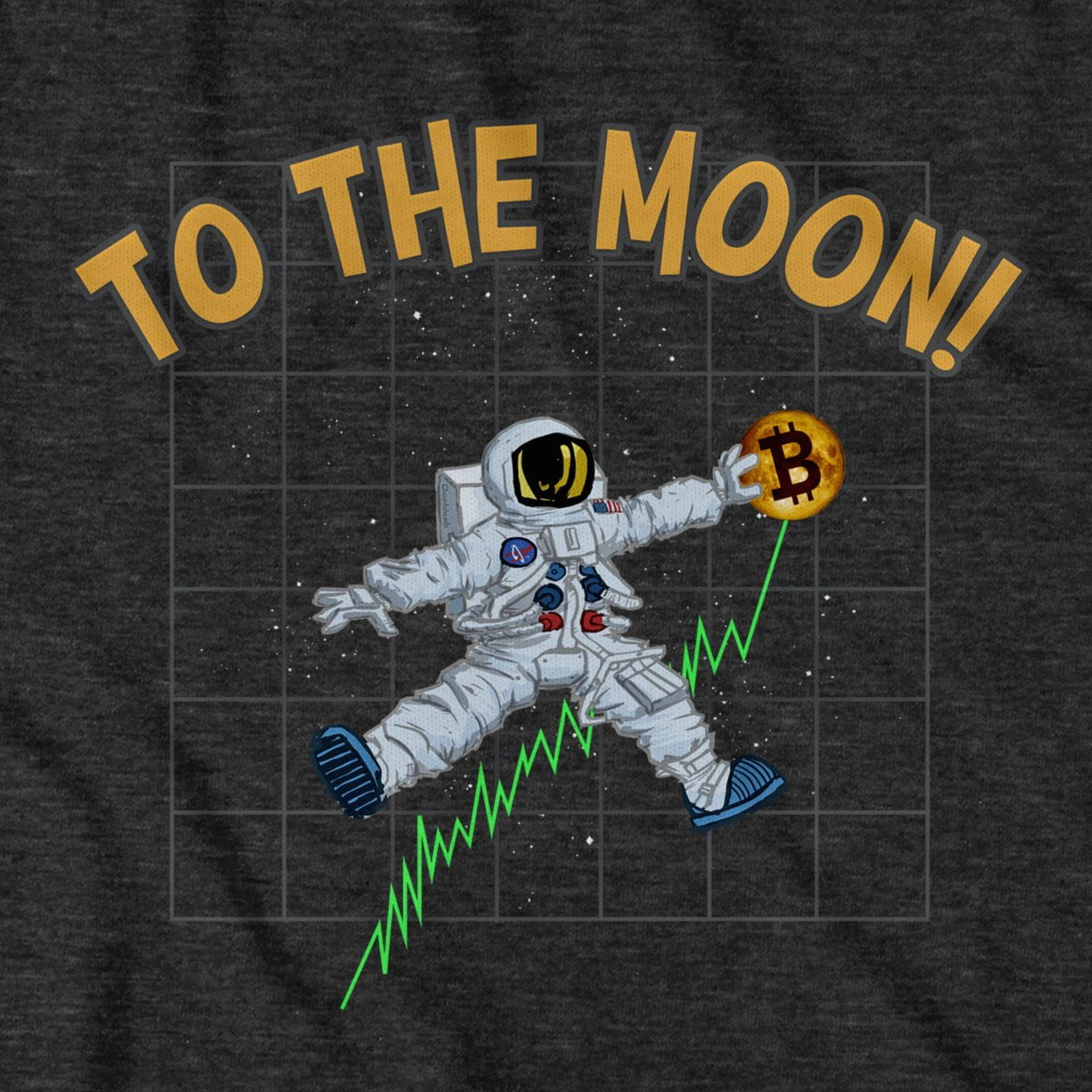 Bitcoin To The Moon T-Shirt product image 2