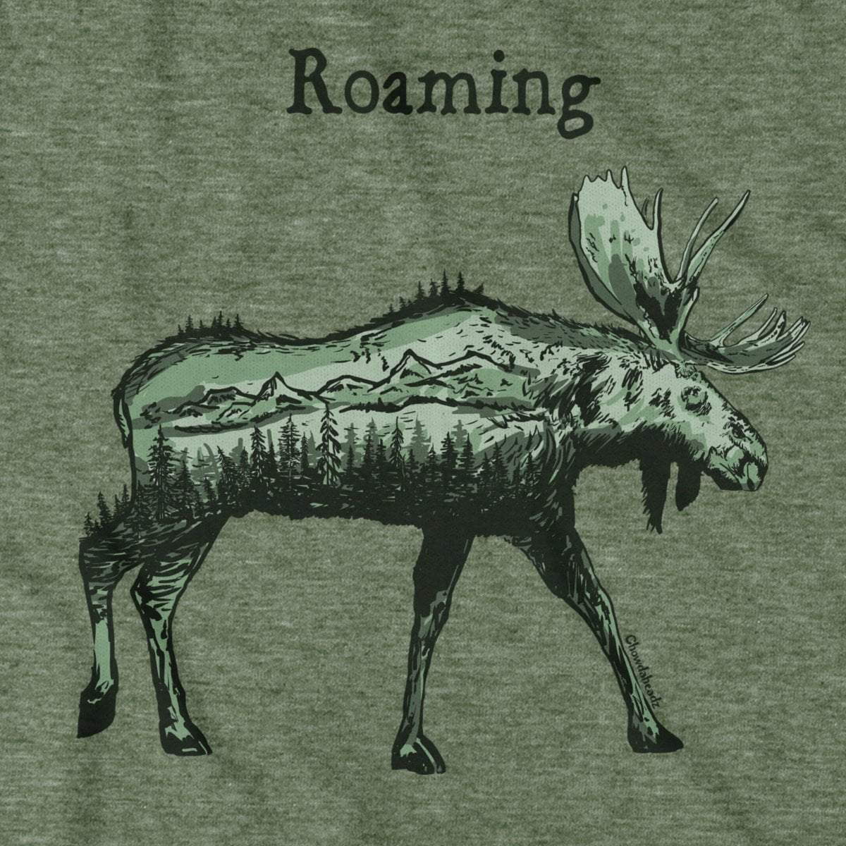 Roaming Moose T-Shirt product image 2