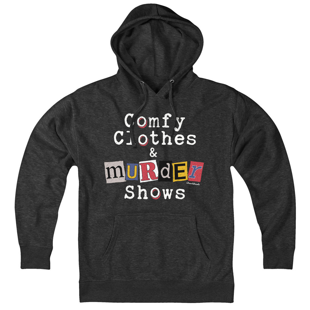 Comfy Clothes & Murder Shows Hoodie product image 1