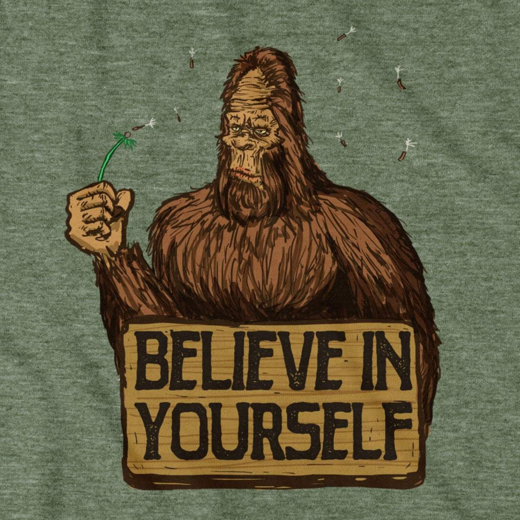Believe In Yourself Bigfoot T-Shirt product image 2