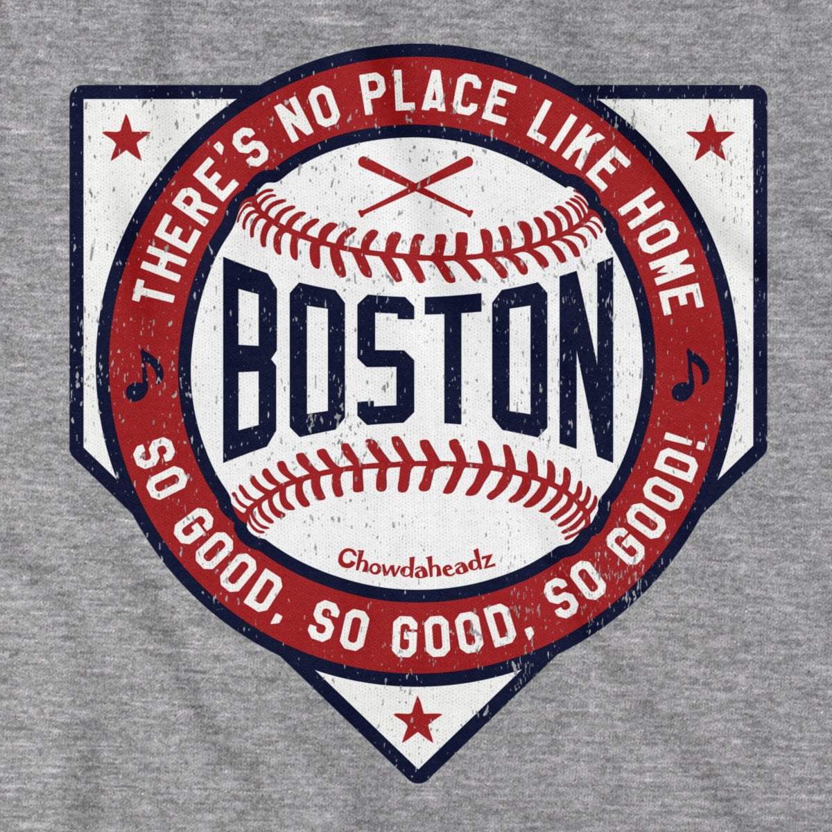 Boston There's No Place Like Home Baseball T-Shirt product image 4