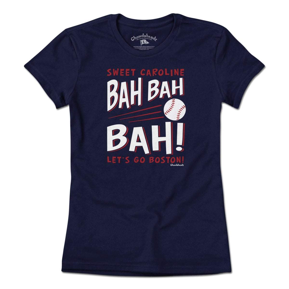 Sweet Caroline Bah Baseball T-Shirt product image 4