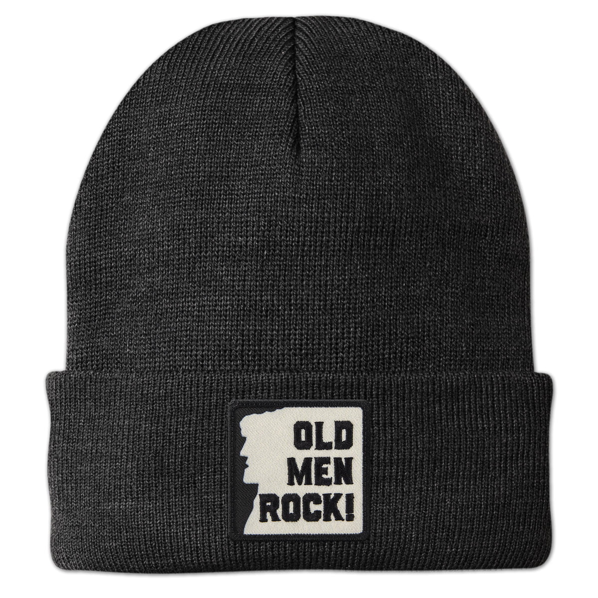 Old Men Rock Patch Cuff Knit