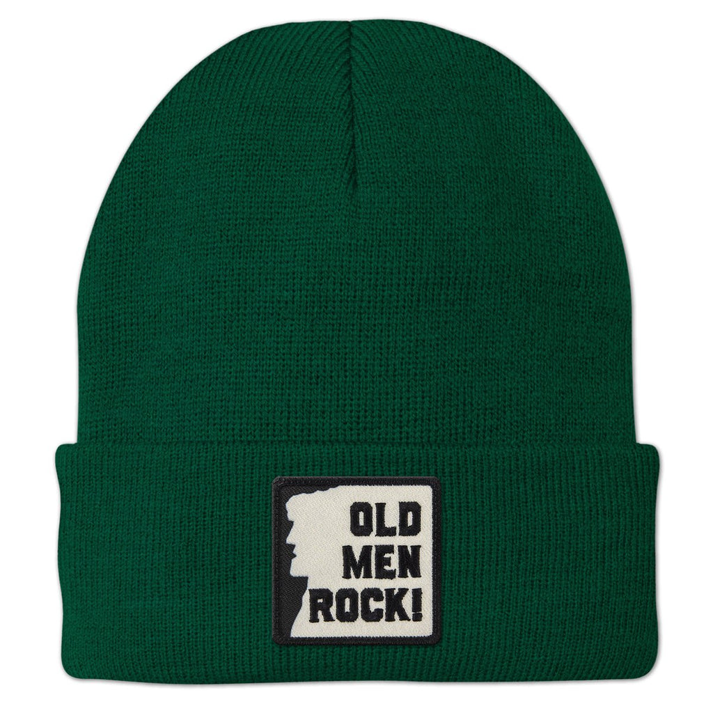 Old Men Rock Patch Cuff Knit