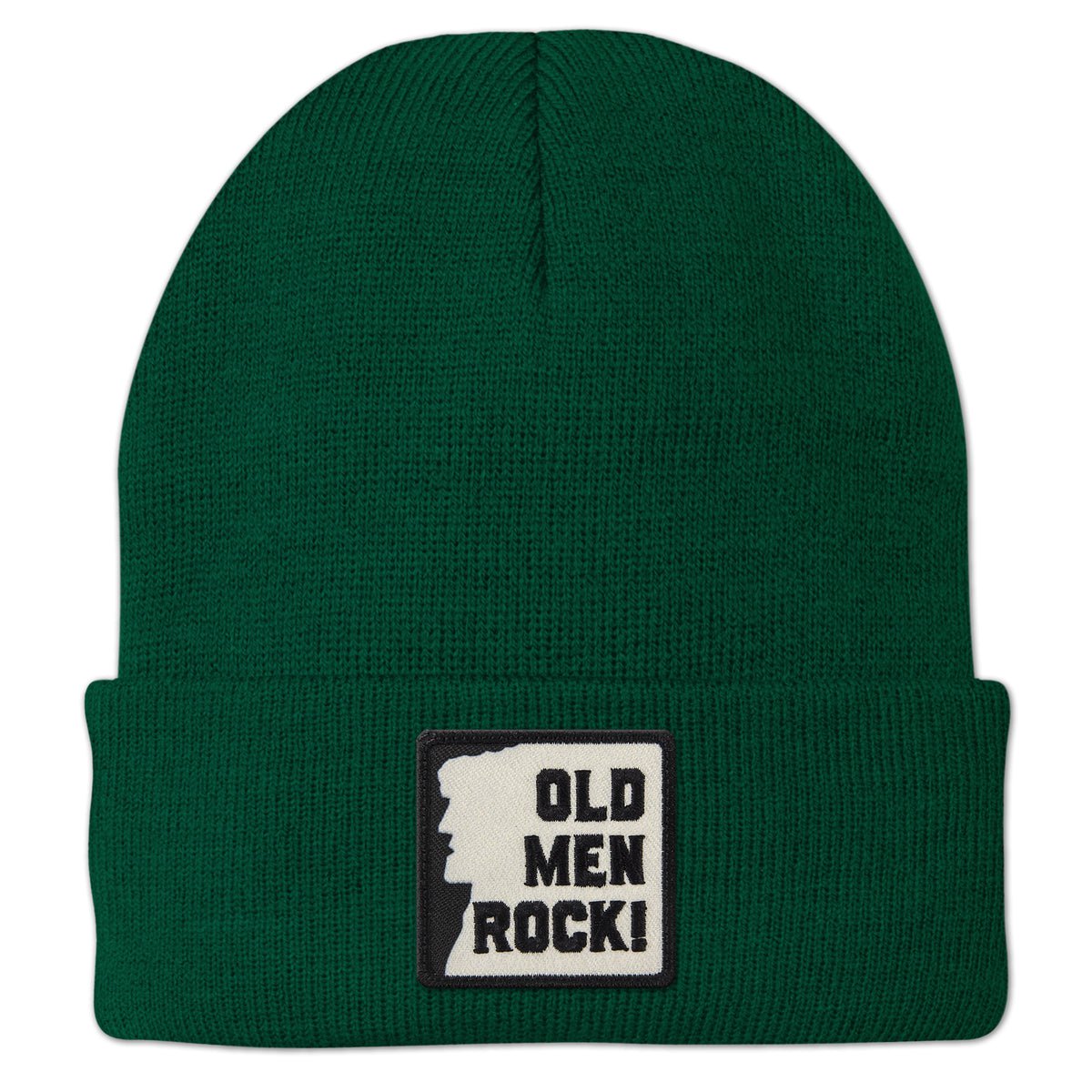 Old Men Rock Patch Cuff Knit