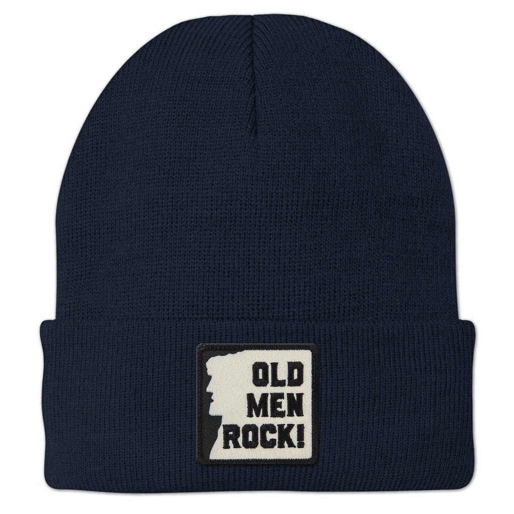 Old Men Rock Patch Cuff Knit