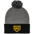 Black & Gold Bear Two Tone Knit