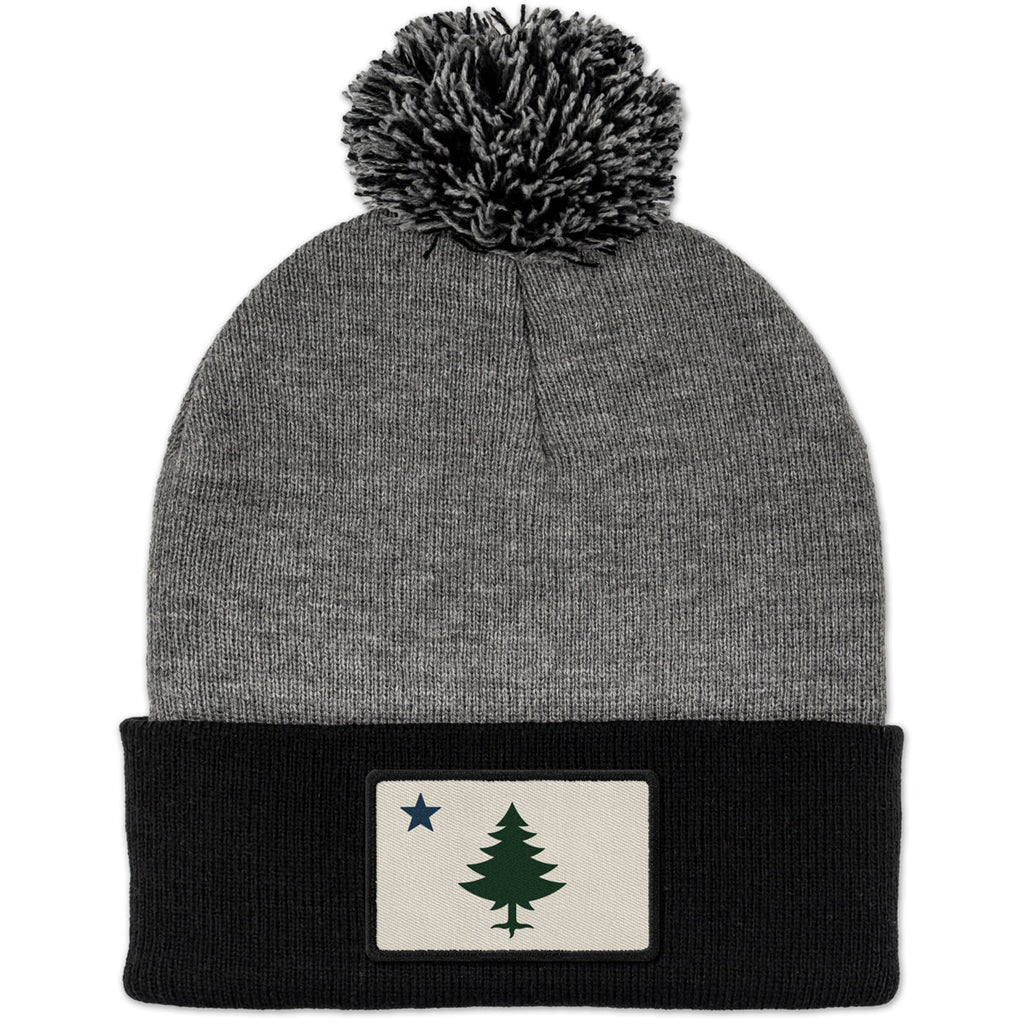 Vintage Maine Flag Two Tone Knit