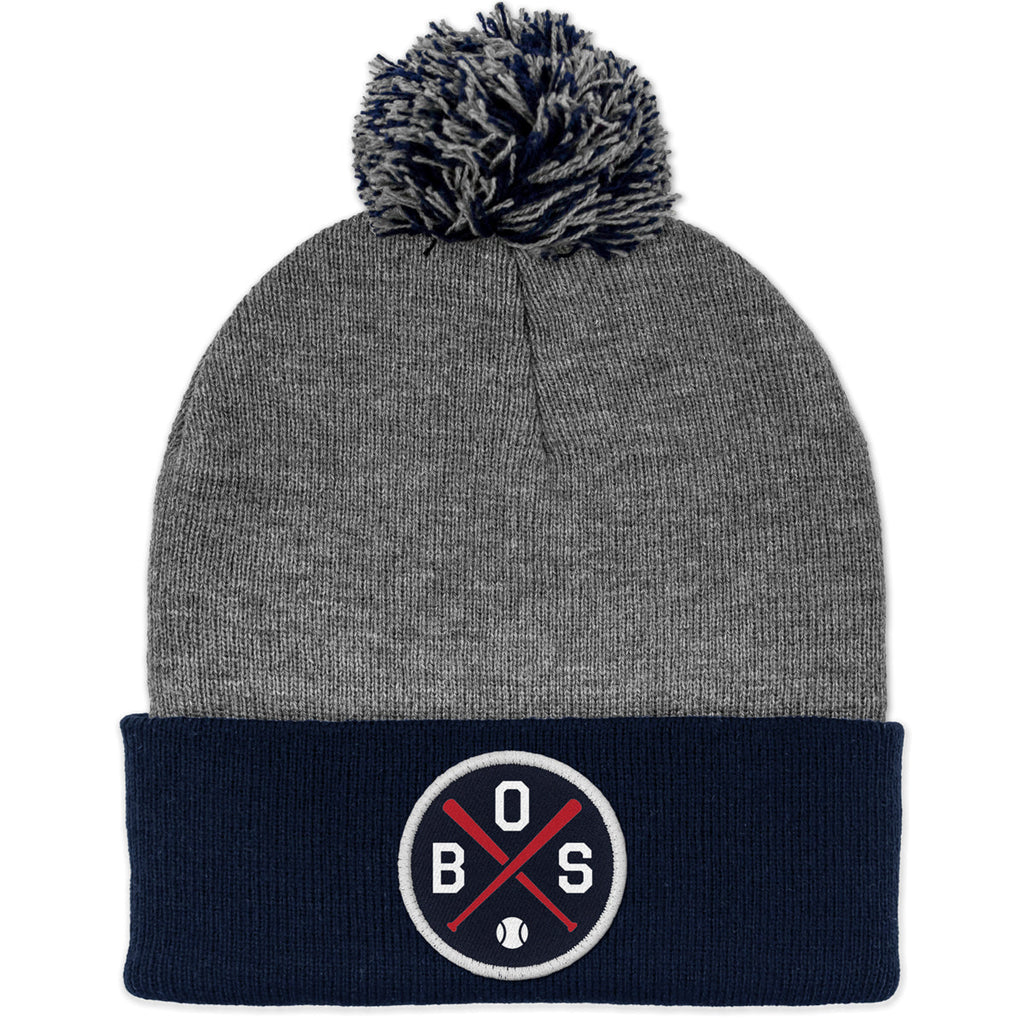 BOS Baseball Twill Patch Two Tone Knit