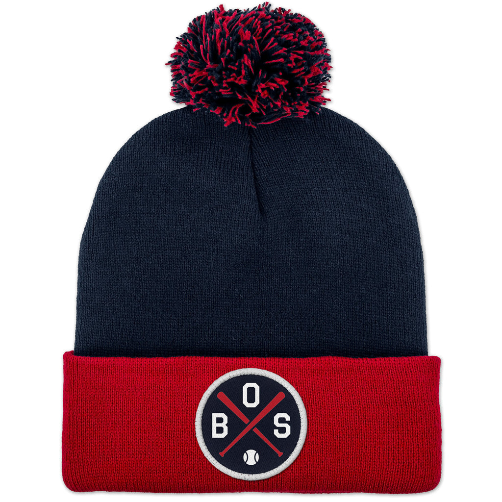 BOS Baseball Twill Patch Two Tone Knit