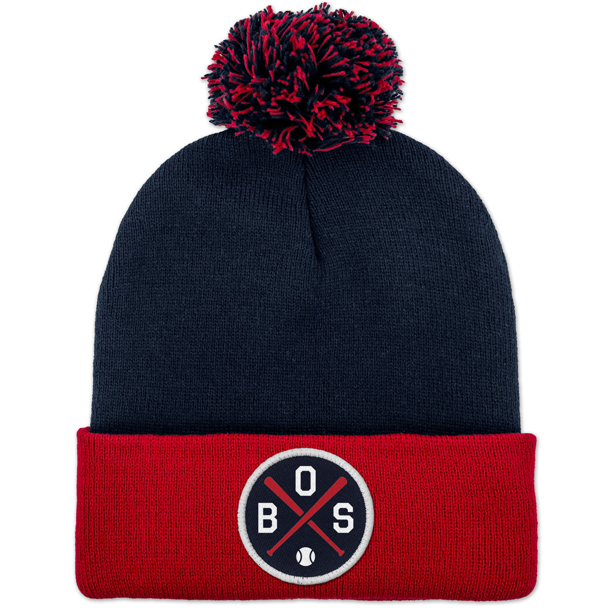 BOS Baseball Twill Patch Two Tone Knit