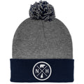 New Hampshire Circle Twill Patch Two Tone Knit