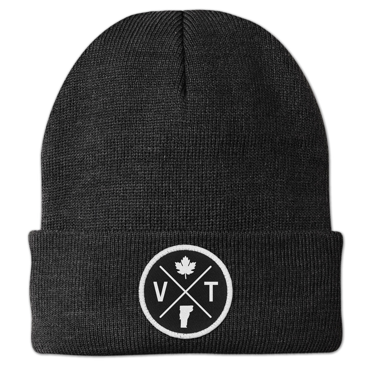 Vermont Circle Emblem Cuff Knit
