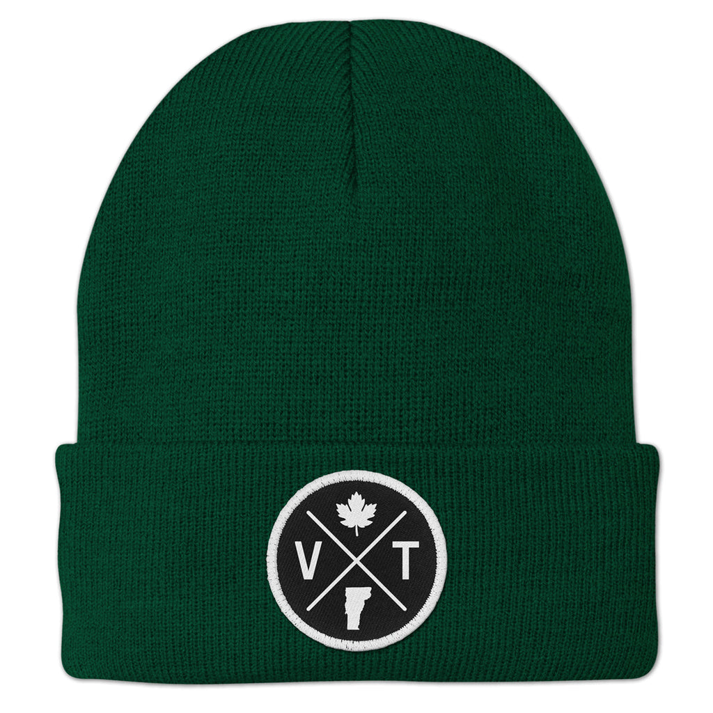 Vermont Circle Emblem Cuff Knit