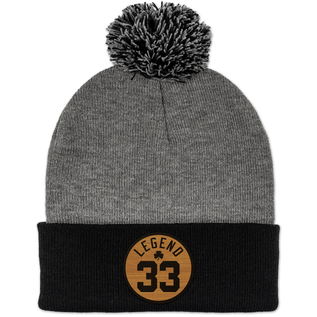 Legend 33 Wood Grain Patch Two Tone Knit