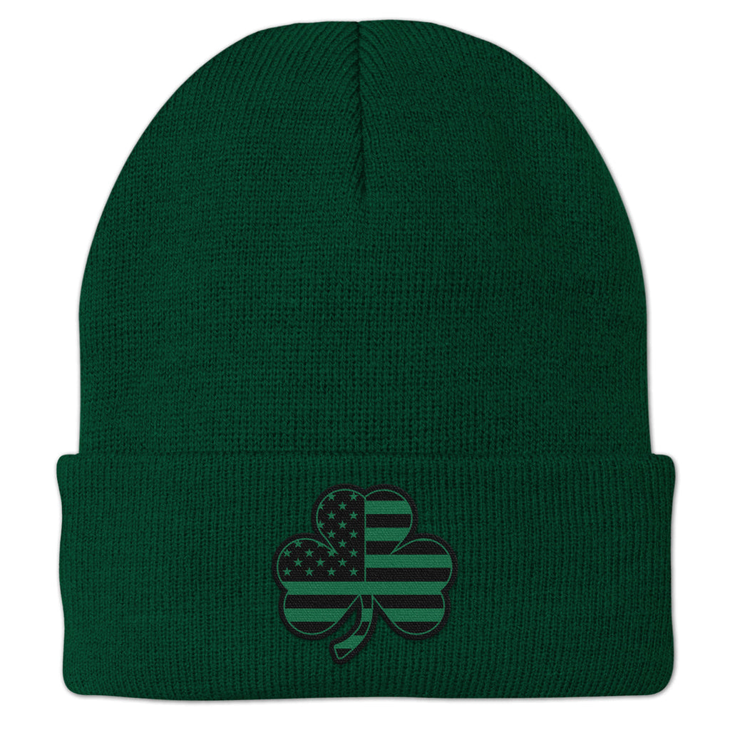 Shamrock Stars & Stripes Tonal Cuff Knit