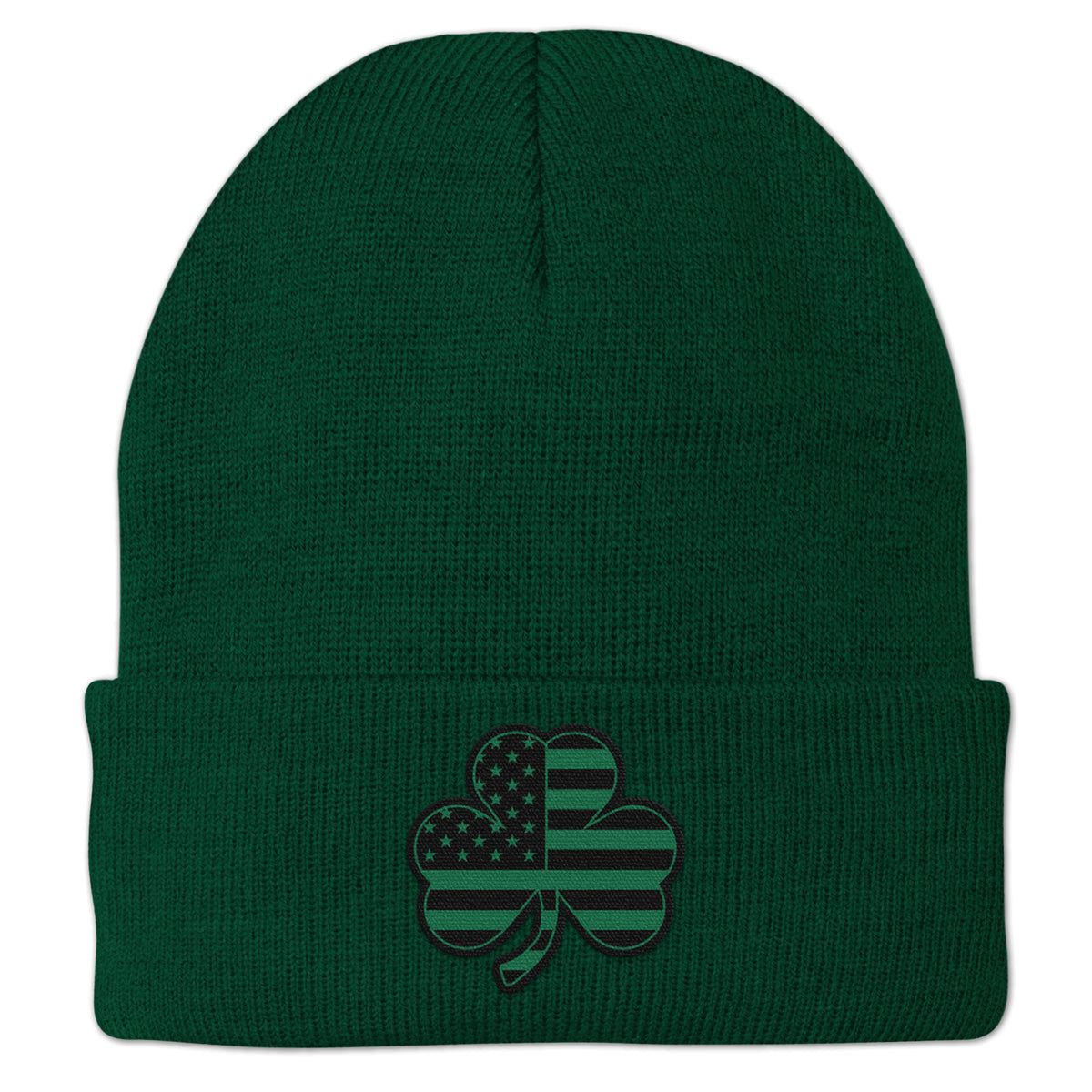 Shamrock Stars & Stripes Tonal Cuff Knit