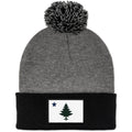 Retro Maine Flag PVC Two Tone Knit