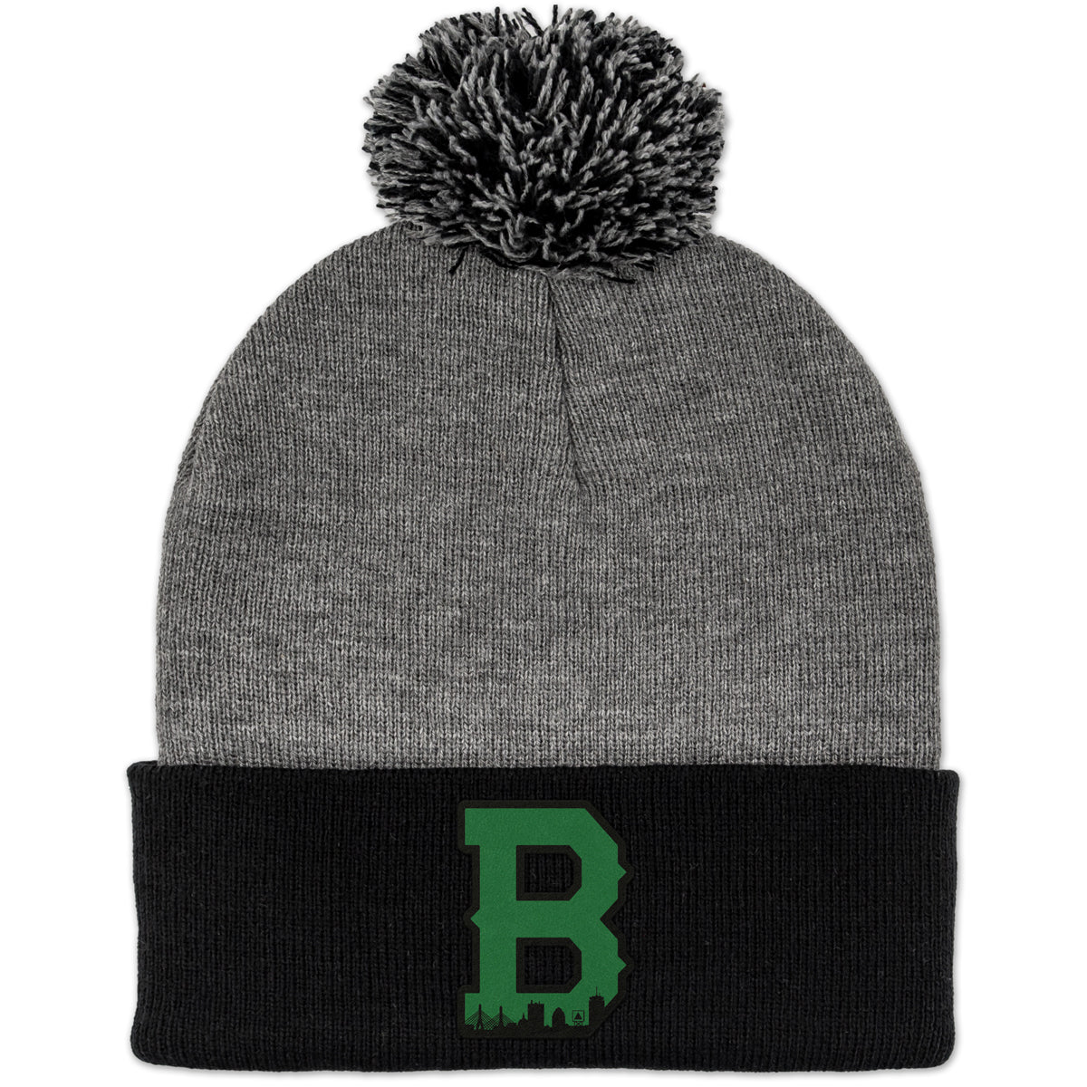 Boston B Green Skyline Green Two Tone Knit