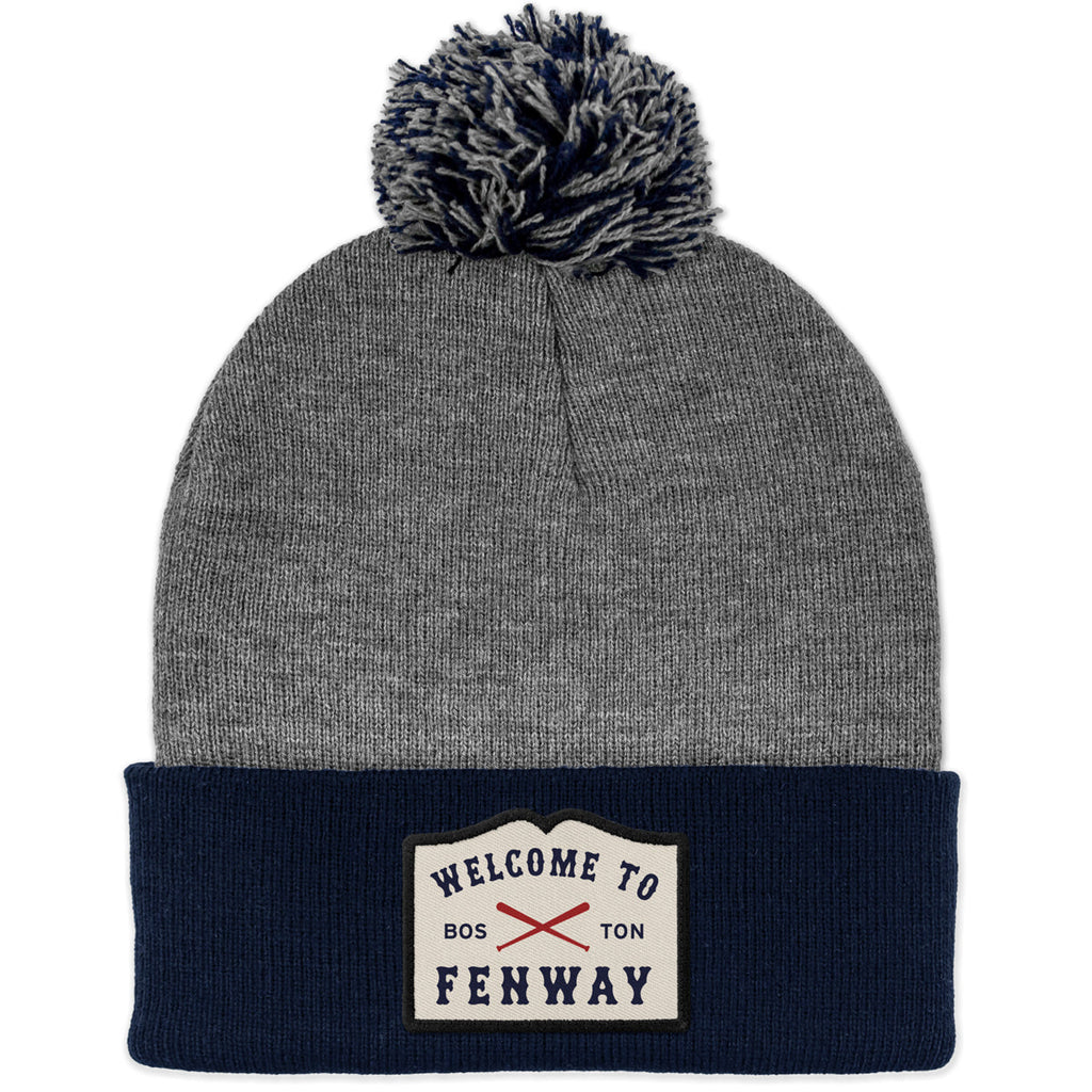 Welcome to Fenway Patch Two Tone Knit