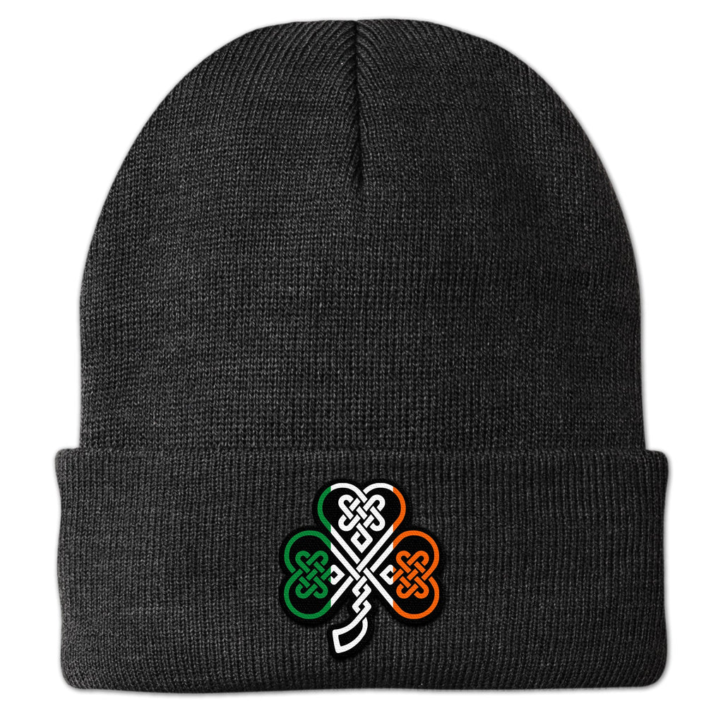 Irish Knot Shamrock Cuff Knit
