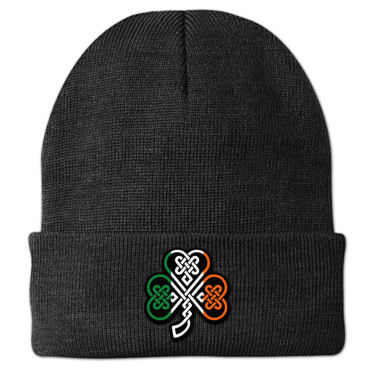 Irish Knot Shamrock Cuff Knit