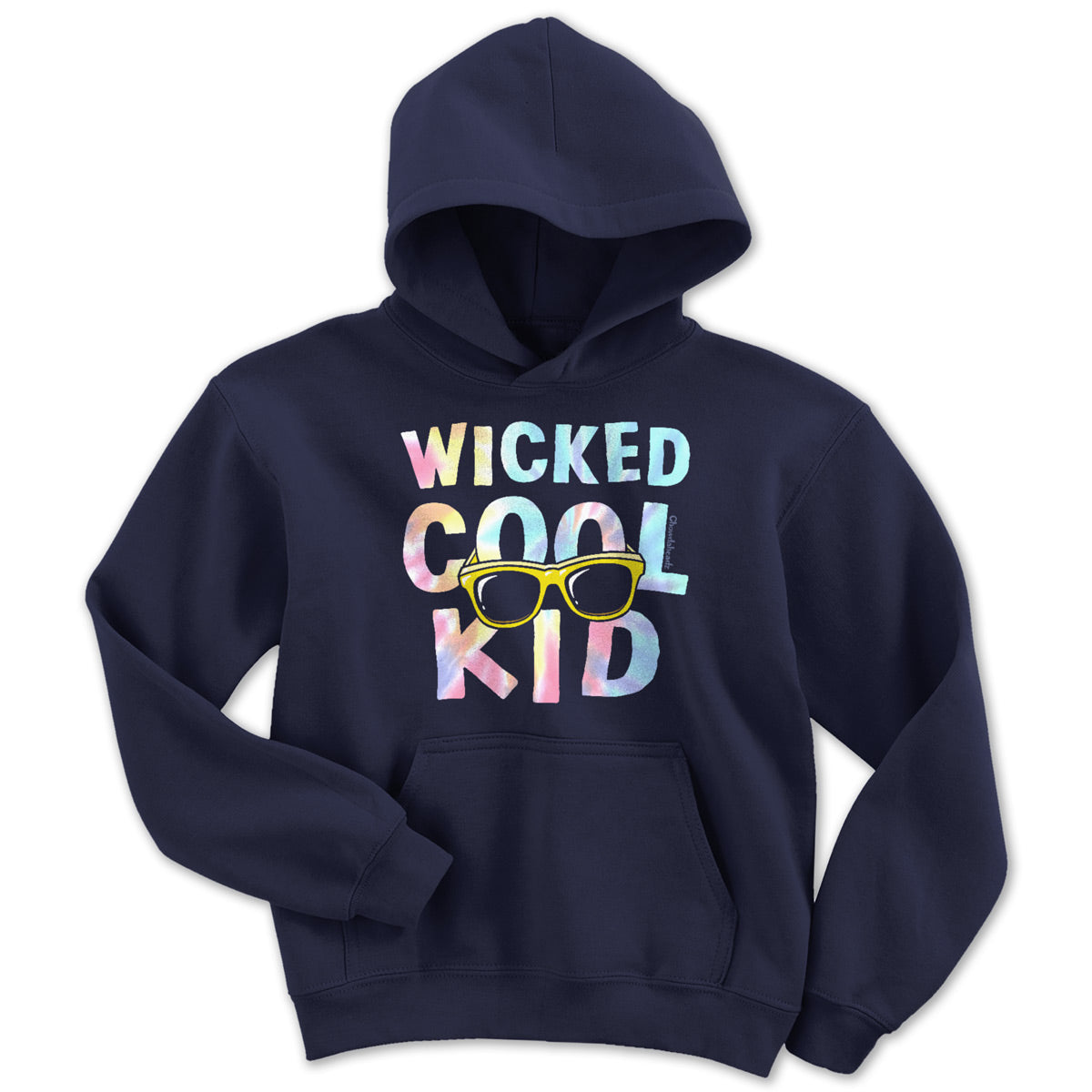 Wicked Cool Kid Tie Dye Youth Hoodie product image 3