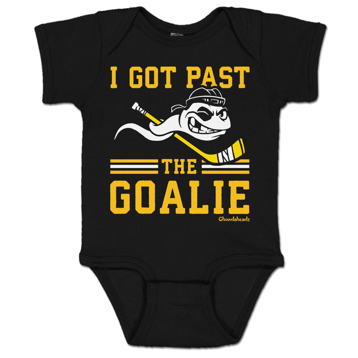 I Got Past The Goalie Hockey Infant One Piece