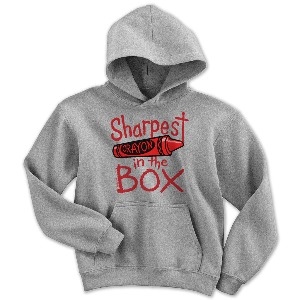 Sharpest Crayon In The Box Youth Hoodie product image 1