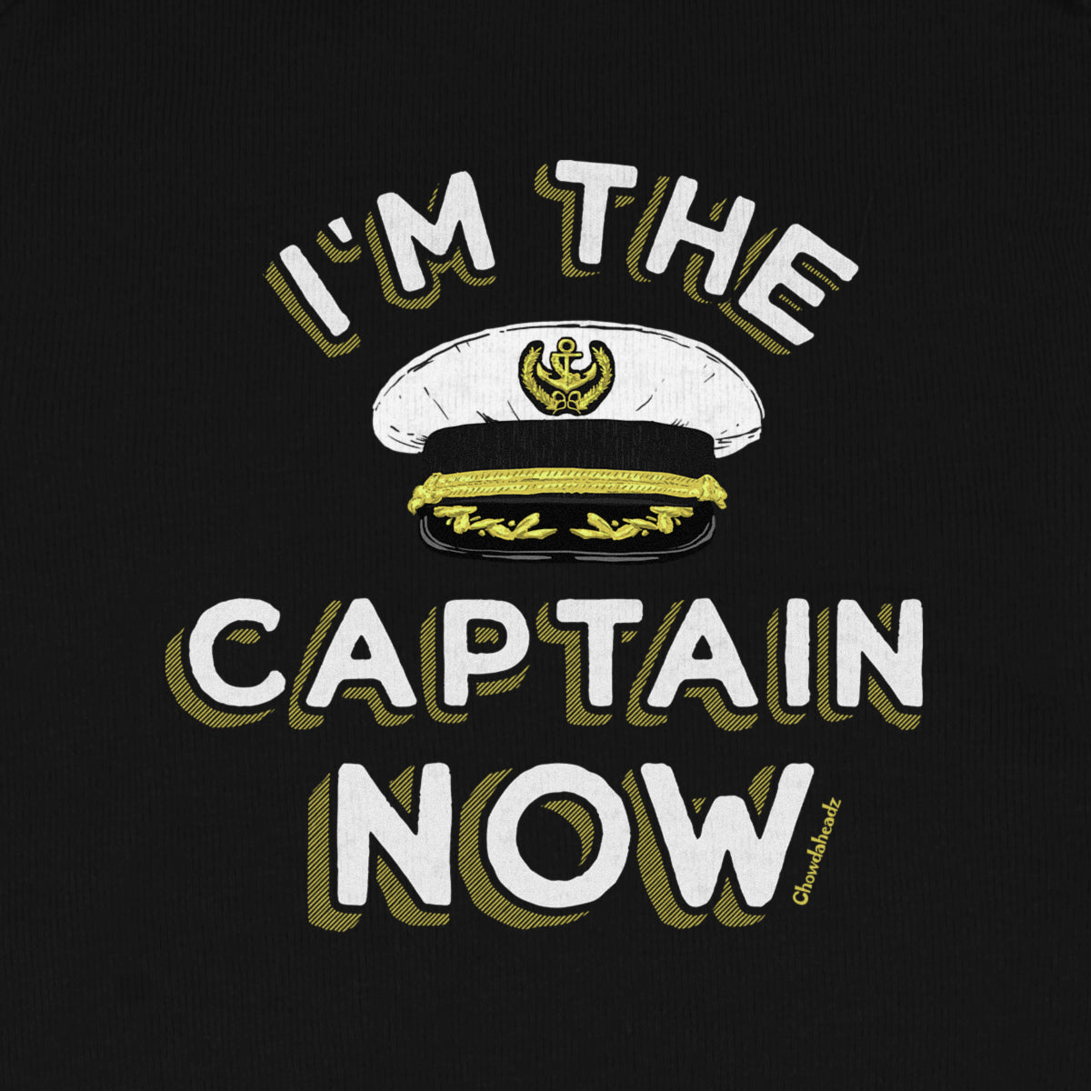 I'm The Captain Now Infant One Piece