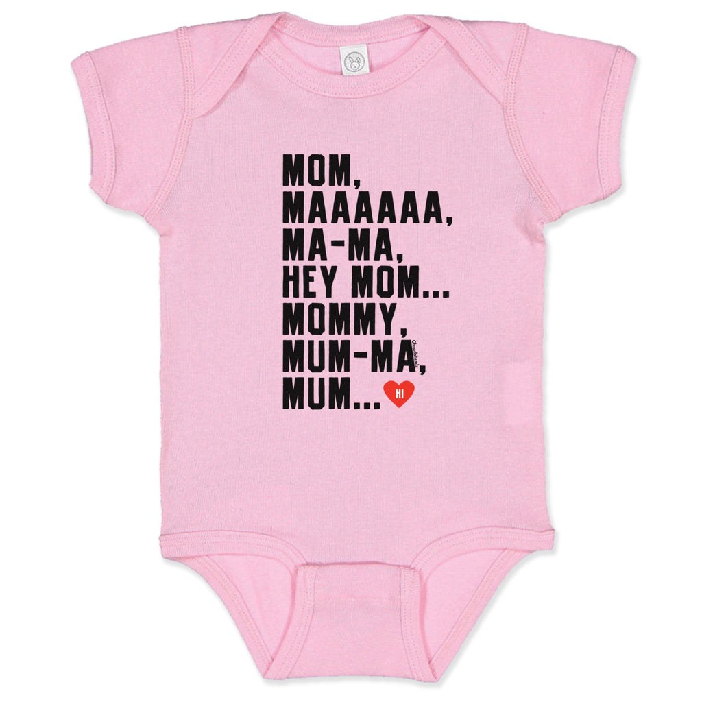 Hey Mom Infant One Piece