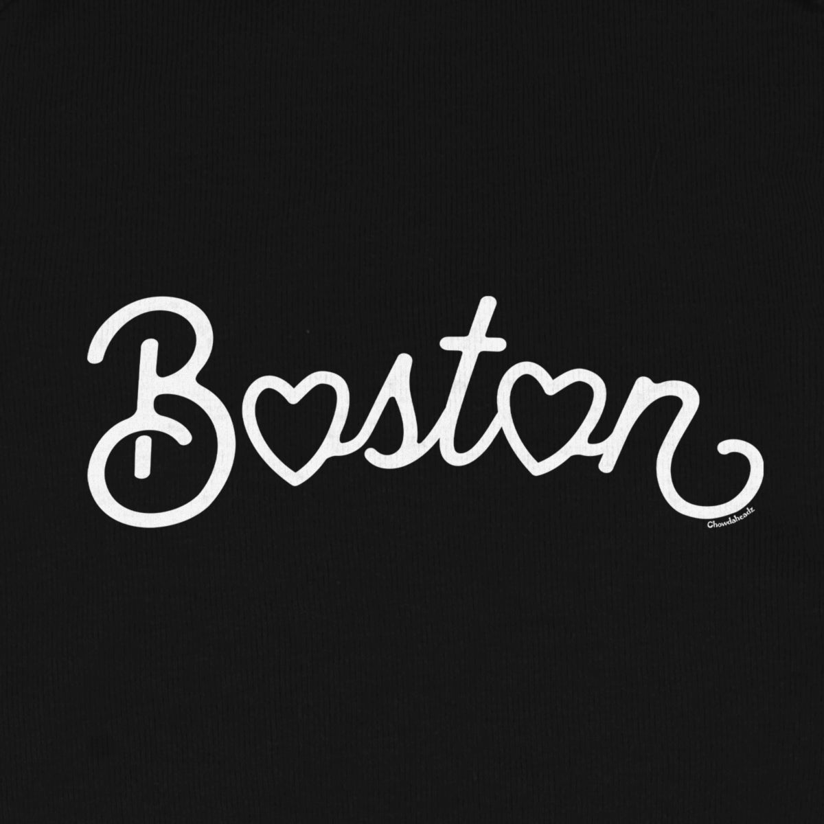 Boston Heart Script Infant One Piece