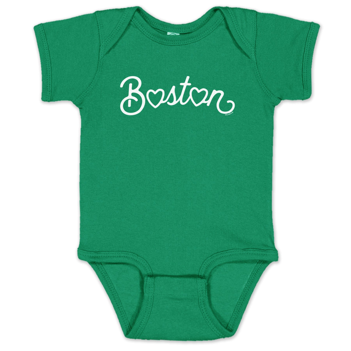 Boston Heart Script Infant One Piece