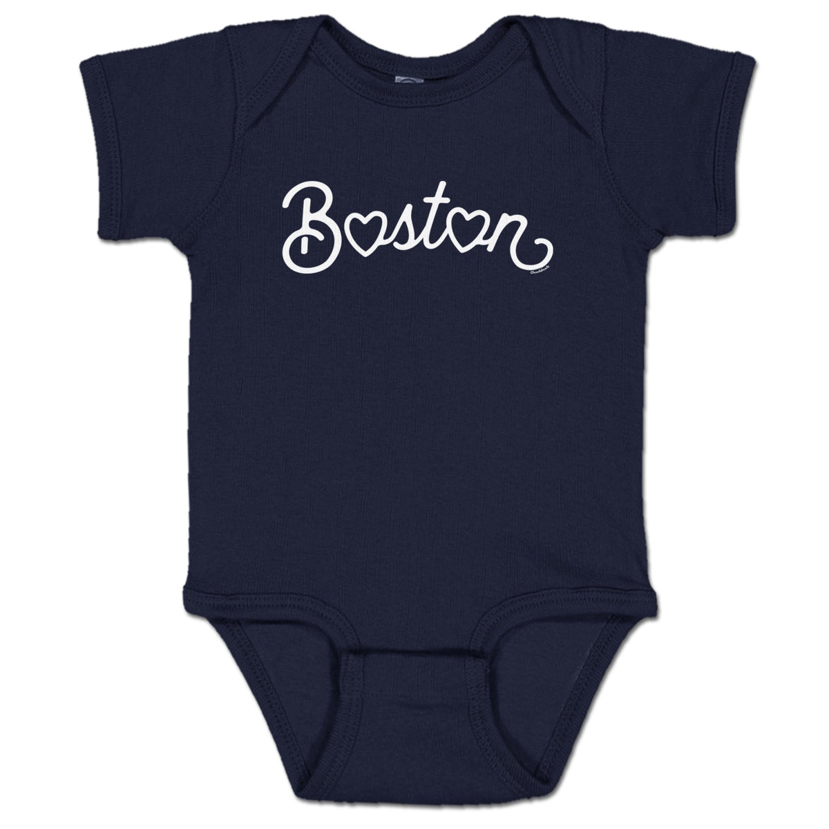 Boston Heart Script Infant One Piece