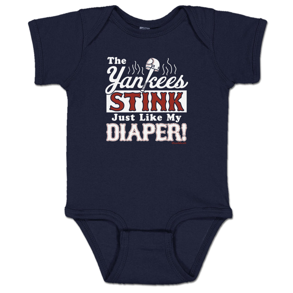 The Yankees Stink Just Like My Diaper Infant One Piece
