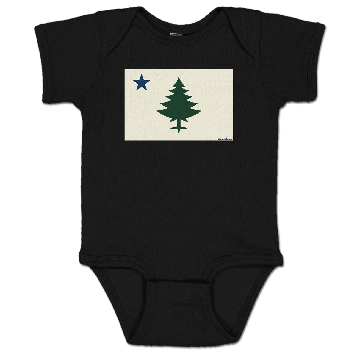 Vintage Maine Flag Infant One Piece