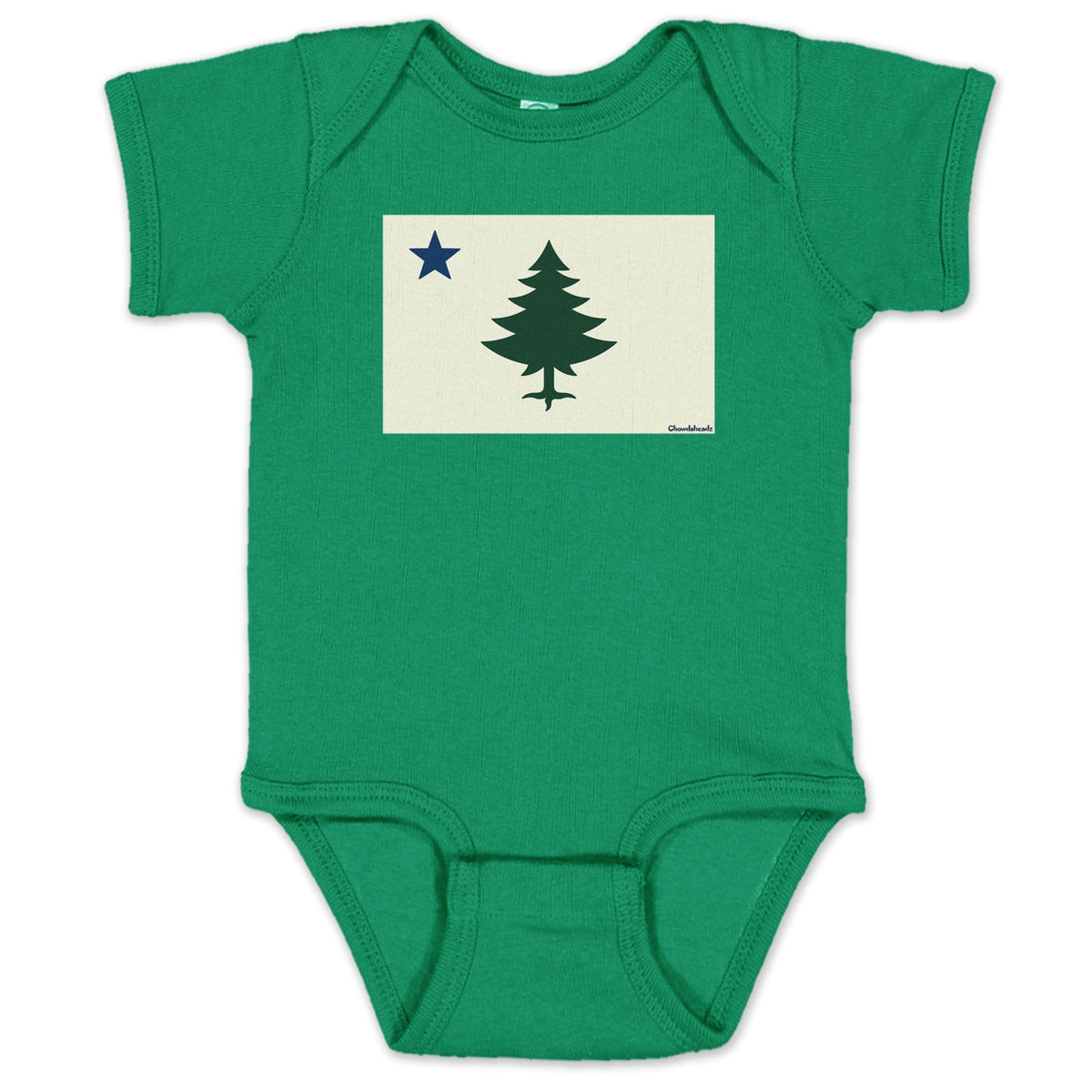 Vintage Maine Flag Infant One Piece